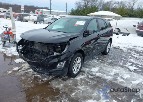 2020 Chevrolet Equinox Awd Ls из США, поврежденный, VIN 2GNAXSEV2L6181301